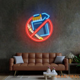 No Smoke LED Neon Sign Light Pop Art